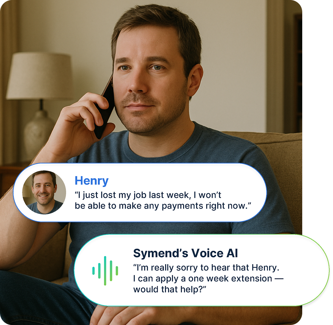 Symend Conversational AI providing personalized real-time adaptive customer engagement powered by behavioral science