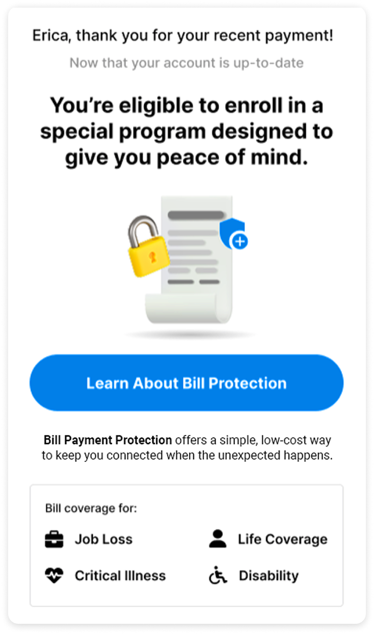 SymendPrevent customer enrollment flow showing behavioral science-driven engagement process